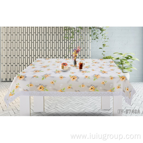 Printed Disposable PEVA Tablecloth Oilproof